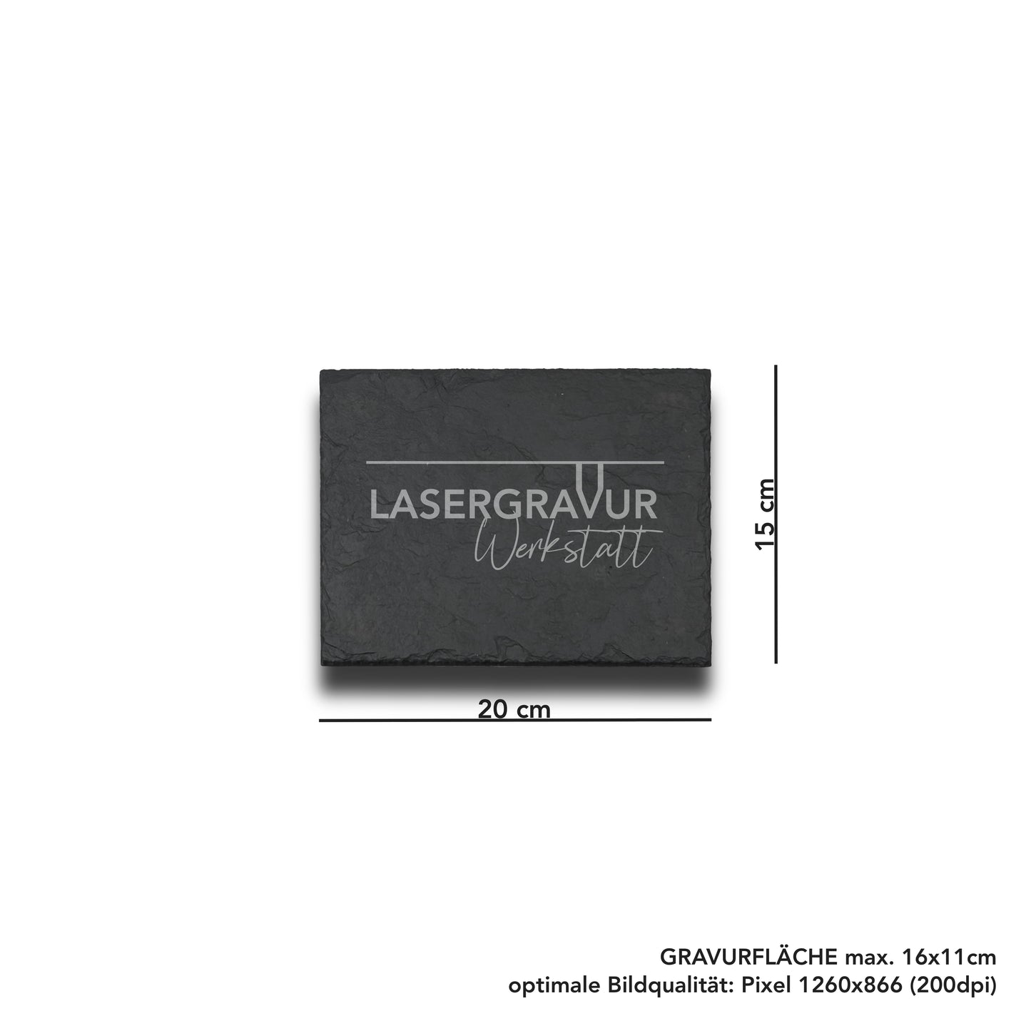 Schild 20x15 cm Querformat