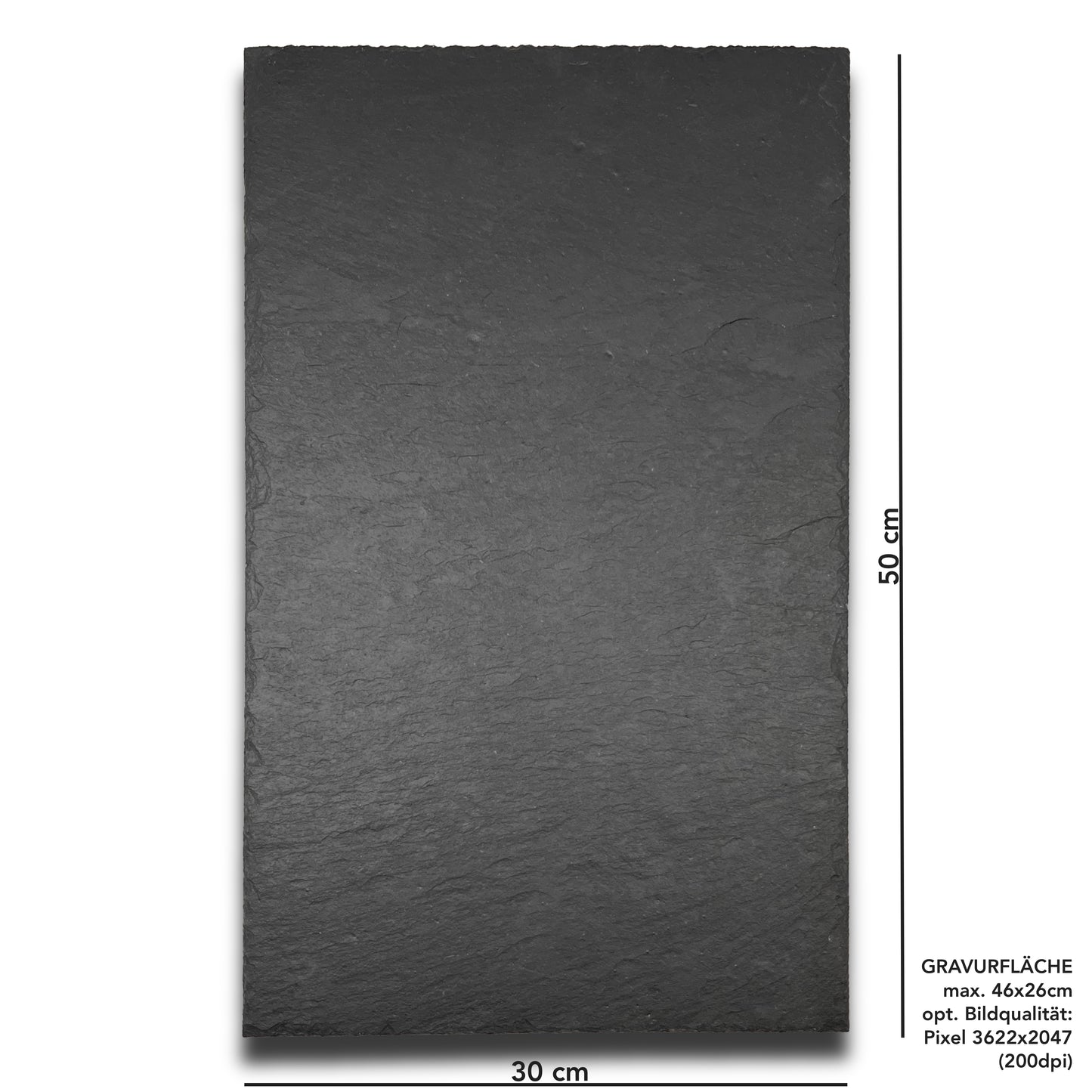 Schild 50x30 cm Hochformat