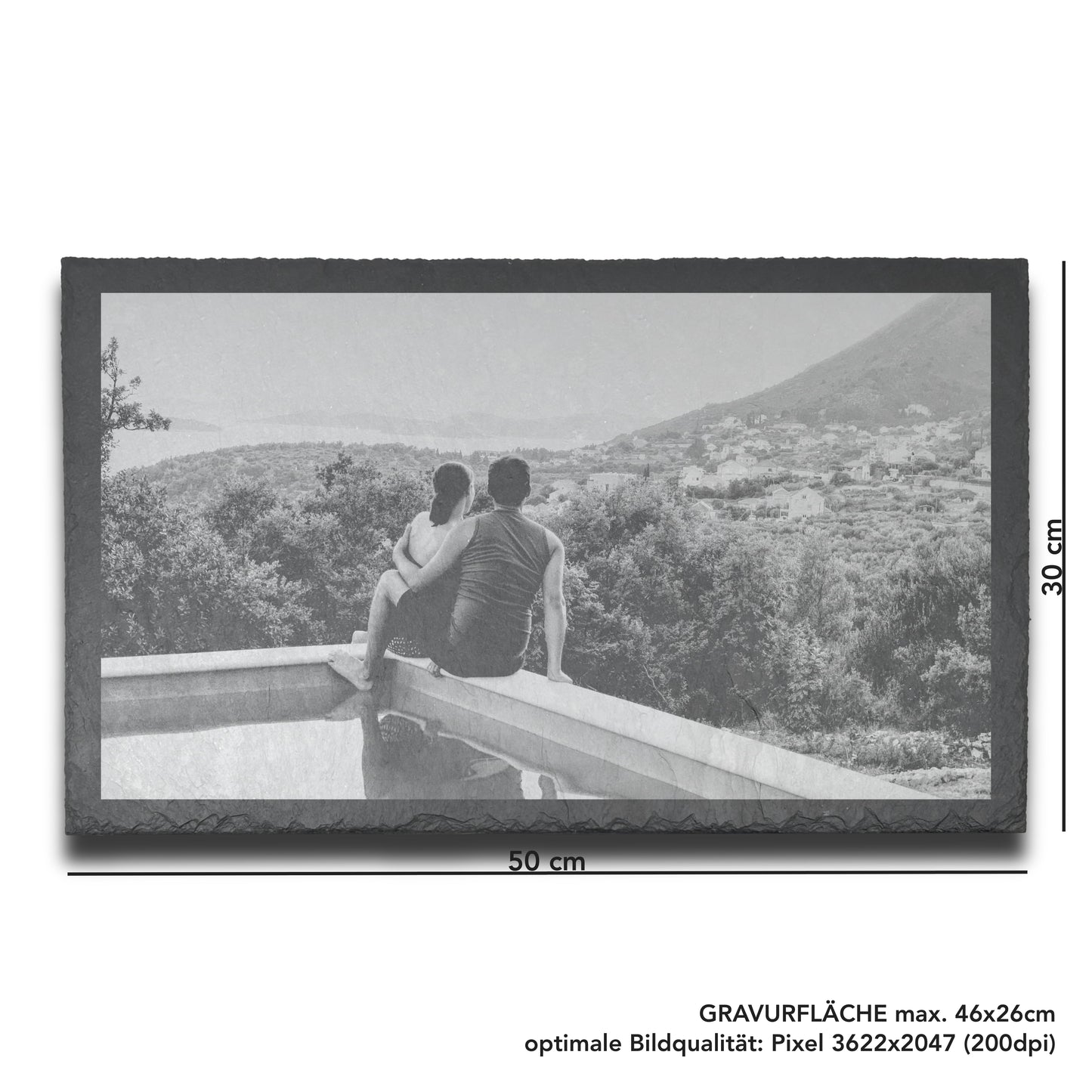 Porträt 50x30 cm Querformat