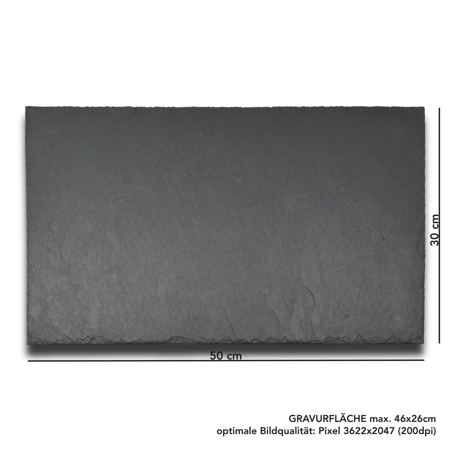 Schild 50x30 cm Querformat