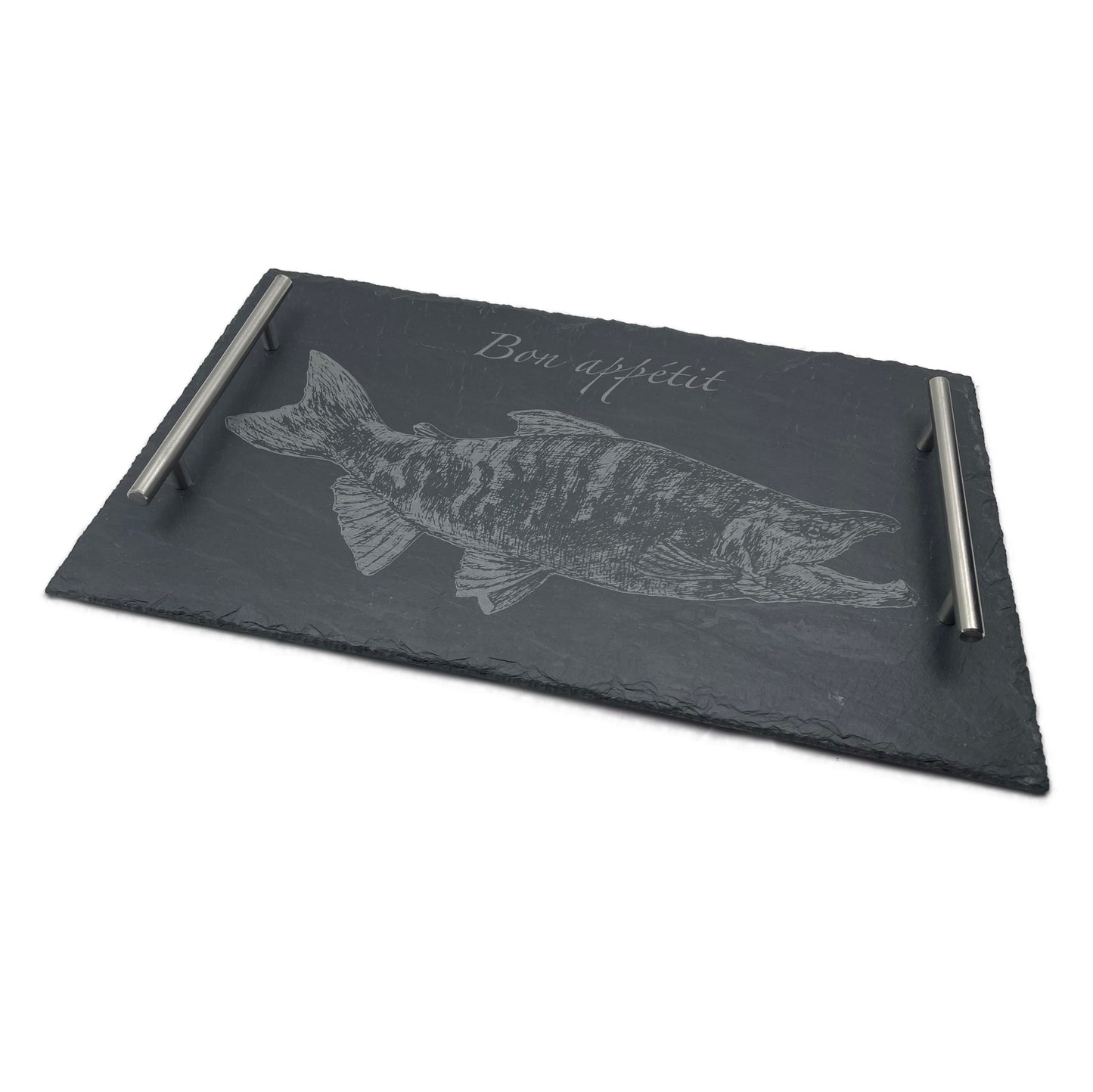 Servierplatte "Fischplatte" 50x30cm