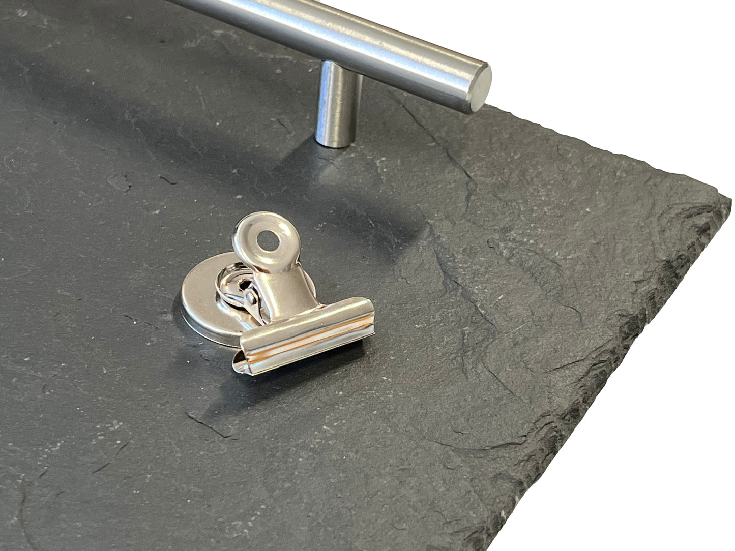 magnetischer Menüclip aus Edelstahl für Servierplatte