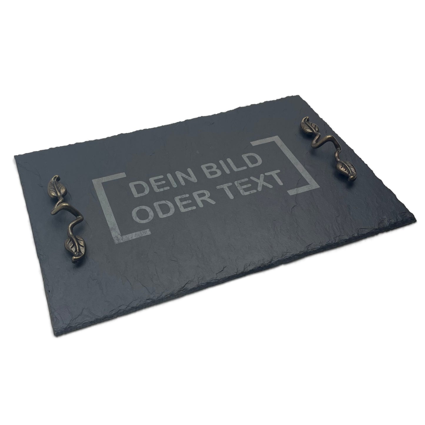 Servierplatte 40x25 cm "personalisiert"