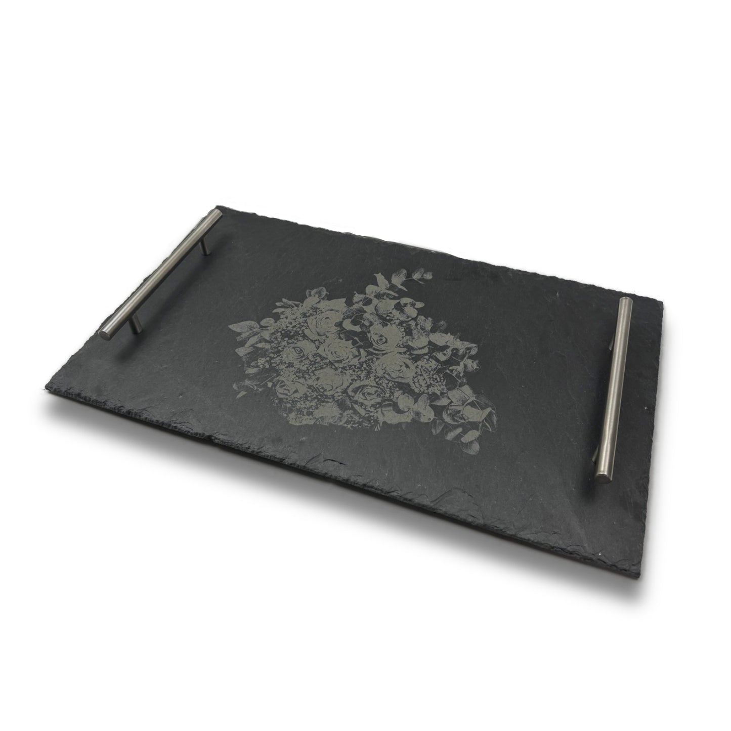 Servierplatte "Brautstrauß" 50x30cm