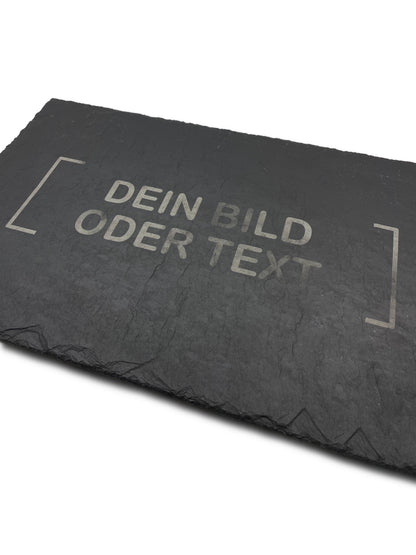 Servierplatte "personalisiert" 50x30cm